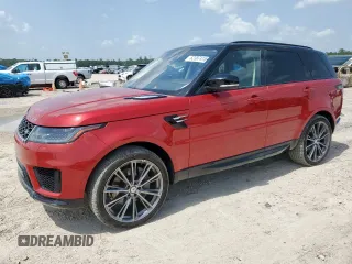 2018 Land Rover Range Rover Sport HSE with VIN SALWR2RV7JA189373, listed as a Copart auction lot 62387415 with 44,247 mi miles and Salvage title. Bid and sale history available at DreamBid. Image 1.