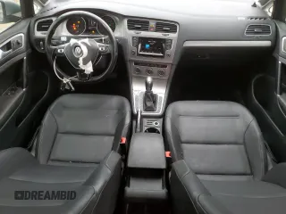 2015 Volkswagen Golf SportWagen TDI SEL with VIN 3VWCA7AU4FM520354, listed as a Copart auction lot 43128615 with 46,310 mi miles and Salvage Title. Bid and sale history available at carsss.com. Image 8.