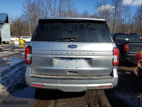 2023 Ford Expedition Max XLT with VIN 1FMJK1J89PEA03917, listed as a Copart auction lot 46228045 with NaN miles and Salvage Title. Bid and sale history available at carsss.com. Image 6.