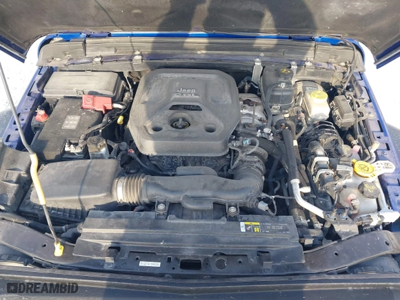 2018 Jeep Wrangler Unlimited Sport S with VIN 1C4HJXDNXJW265764, listed as a IAAI auction lot 41359018 with 50,941 mi miles. Bid and sale history available at carsss.com. Image 10.