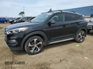 2017 Hyundai Tucson Limited with VIN KM8J3CA24HU402729, listed as a Copart auction lot 53141345 with 74,018 mi miles and Clean Title. Bid and sale history available at carsss.com. Image 1.