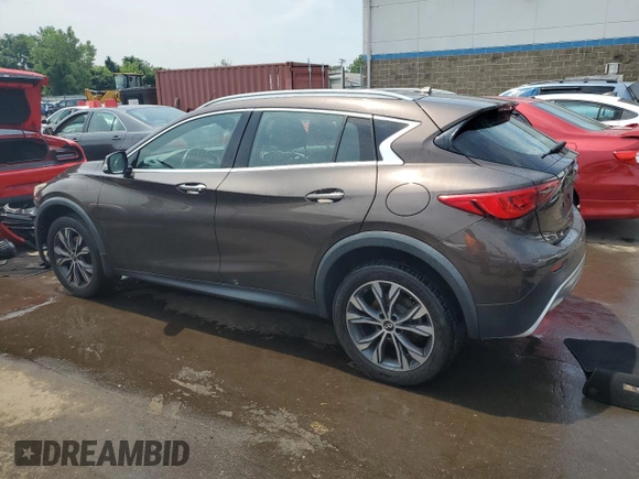 2018 Infiniti QX30 Premium with VIN SJKCH5CR3JA041812, listed as a Copart auction lot 61630184 with 97,144 mi miles and Salvage Title. Bid and sale history available at carsss.com. Image 2.