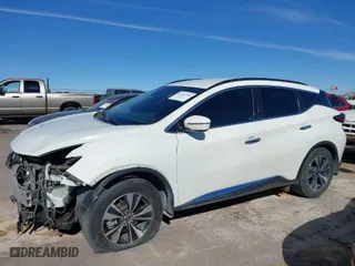 2021 Nissan Murano SV with VIN 5N1AZ2BJ9MC139300, listed as a IAAI auction lot 41267518 with 40,008 mi miles. Bid and sale history available at carsss.com. Image 14.