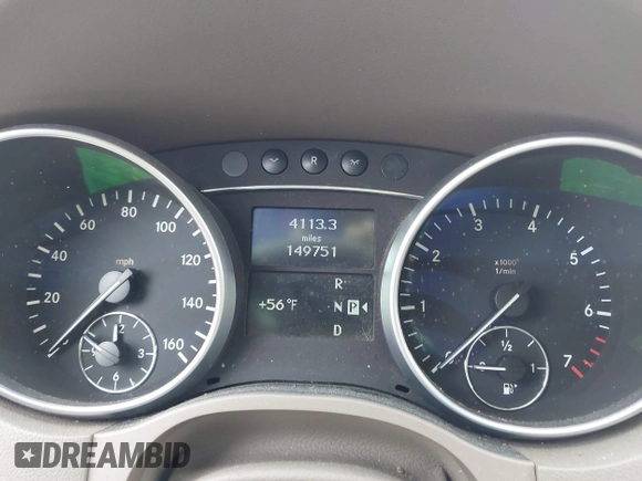 2007 Mercedes-Benz M 350 with VIN 4JGBB86EX7A224705, listed as a IAAI auction lot 41923857 with 149,751 mi miles and . Bid and sale history available at DreamBid. Image 7.