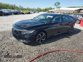 2022 Honda Accord Sedan Sport SE with VIN 1HGCV1F47NA115650, listed as a Copart auction lot 52176265 with 40,015 mi miles and Salvage Title. Bid and sale history available at carsss.com. Image 1.