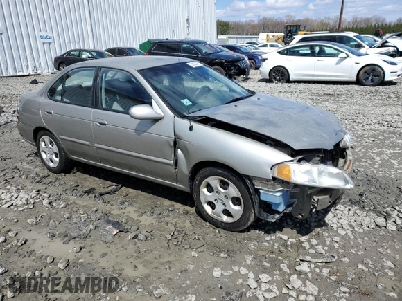2003 Nissan Sentra XE with VIN 3N1CB51D83L695196, listed as a Copart auction lot 52225155 with 138,570 mi miles and Salvage Title. Bid and sale history available at DreamBid. Image 4.