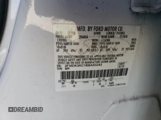2011 Ford Edge Limited with VIN 2FMDK3KC1BBA53243, listed as a Copart auction lot 88321755 with 186,232 mi miles and Salvage Title. Bid and sale history available at carsss.com. Image 13.