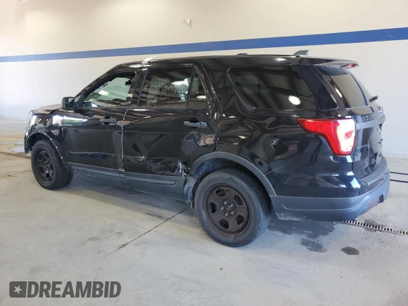 2019 Ford Police Interceptor Utility z VIN 1FM5K8AR9KGB23653, wystawiony jako Copart lot #58393095 z przebiegiem Nie podano mil oraz Tytuł czysty. Historia ofert i sprzedaży dostępna na DreamBid. Obrazek 2.
