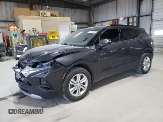 2021 Chevrolet Blazer LT с VIN 3GNKBDRS1MS575051, выставлен на аукционе Copart как лот 81574304 с пробегом 57 765 миль миль и Списание • Salvage title. История ставок и продаж доступна на DreamBid. Изображение 1.