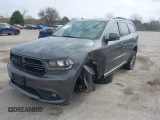 2017 Dodge Durango GT with VIN 1C4RDJDG2HC630010, listed as a IAAI auction lot 42120945 with 99,750 mi miles and . Bid and sale history available at DreamBid. Image 6.