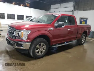 2018 Ford F-150 XL with VIN 1FTEX1EB5JKG11021, listed as a Copart auction lot 56279835 with 72,232 mi miles and Salvage title. Bid and sale history available at DreamBid. Image 1.
