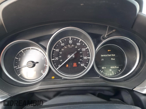 2019 Mazda 6 Grand Touring Reserve with VIN JM1GL1WY9K1508859, listed as a Copart auction lot 45881385 with 80,625 mi miles and Salvage Title. Bid and sale history available at DreamBid. Image 9.