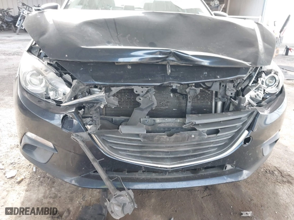 2016 Mazda Mazda3 i Sport with VIN 3MZBM1T7XGM252659, listed as a IAAI auction lot 41465038 with 151,045 mi miles. Bid and sale history available at carsss.com. Image 6.