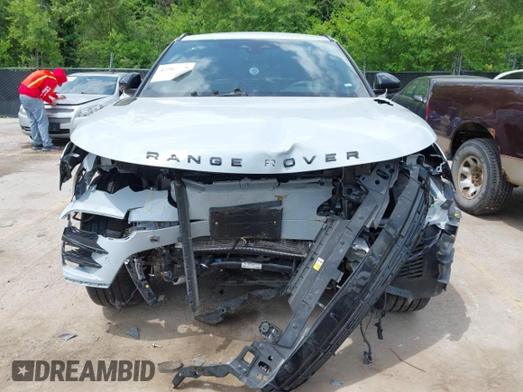 2025 Land Rover Range Rover Velar Dynamic SE with VIN SALYL2EX1SA394559, listed as a IAAI auction lot 42262198 with 17,470 mi miles and . Bid and sale history available at DreamBid. Image 13.