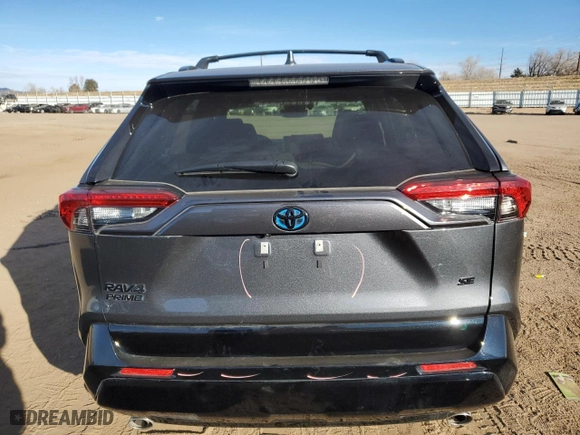 2024 Toyota RAV4 Prime SE with VIN JTMAB3FV4RD191107, listed as a Copart auction lot 86738554 with NaN miles and Salvage Title. Bid and sale history available at carsss.com. Image 6.