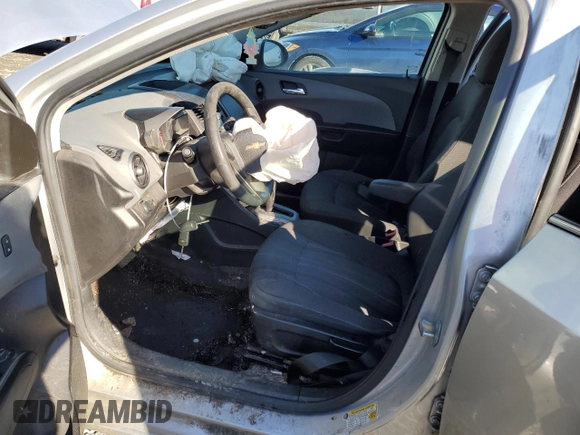2014 Chevrolet Sonic LT with VIN 1G1JC6SB2E4175680, listed as a Copart auction lot 44746565 with 137,570 mi miles and Salvage Title. Bid and sale history available at carsss.com. Image 7.