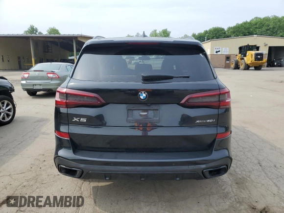 2021 BMW X5 xDrive40i z VIN 5UXCR6C05M9E78676, wystawiony jako Copart lot #60026475 z przebiegiem 50 772 mil mil oraz Szkoda całkowita • Salvage title. Historia ofert i sprzedaży dostępna na DreamBid. Obrazek 6.