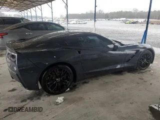 2015 Chevrolet Corvette Z51 2LT with VIN 1G1YK2D70F5110227, listed as a Copart auction lot 46146135 with 52,166 mi miles and Salvage title. Bid and sale history available at DreamBid. Image 3.