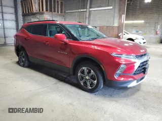 2023 Chevrolet Blazer LT z VIN 3GNKBCR43PS235724, wystawiony jako Copart lot #55221845 z przebiegiem 13 966 mil mil oraz Szkody całkowita. Historia ofert i sprzedaży dostępna na DreamBid. Obrazek 4.