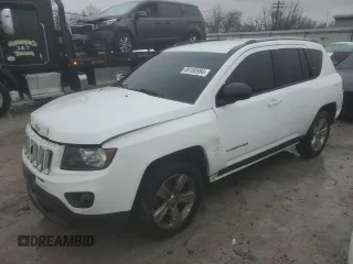 2016 Jeep Compass Sport SE z VIN 1C4NJCBA9GD621461, wystawiony jako Copart lot #85160954 z przebiegiem 173 915 mil mil oraz Czysty tytuł • Clean title. Historia ofert i sprzedaży dostępna na DreamBid. Obrazek 1.
