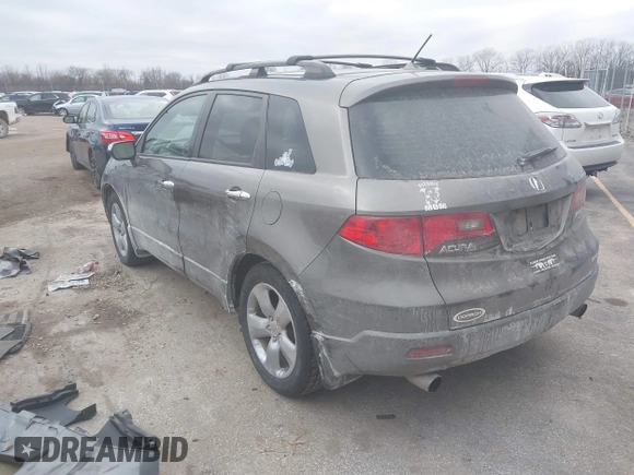 2008 Acura RDX with VIN 5J8TB18268A004693, listed as a IAAI auction lot 41131761 with 156,919 mi miles. Bid and sale history available at carsss.com. Image 3.