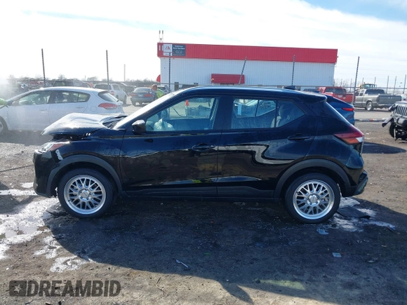 2022 Nissan Kicks SV with VIN 3N1CP5CV8NL522689, listed as a IAAI auction lot 41741763 with 30,798 mi miles and . Bid and sale history available at DreamBid. Image 14.
