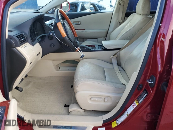 2012 Lexus RX 350 with VIN 2T2ZK1BAXCC066834, listed as a Copart auction lot 60689575 with 81,302 mi miles and Clean title. Bid and sale history available at DreamBid. Image 7.