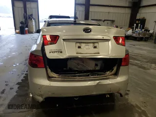 2011 Kia Forte LX with VIN KNAFT4A29B5341733, listed as a Copart auction lot 80538814 with 83,155 mi miles and Salvage Title. Bid and sale history available at carsss.com. Image 6.