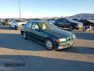 1995 BMW 3 Series 325i with VIN WBACB4329SFM08375, listed as a Copart auction lot 82333444 with 176,746 mi miles and Salvage Title. Bid and sale history available at carsss.com. Image 10.
