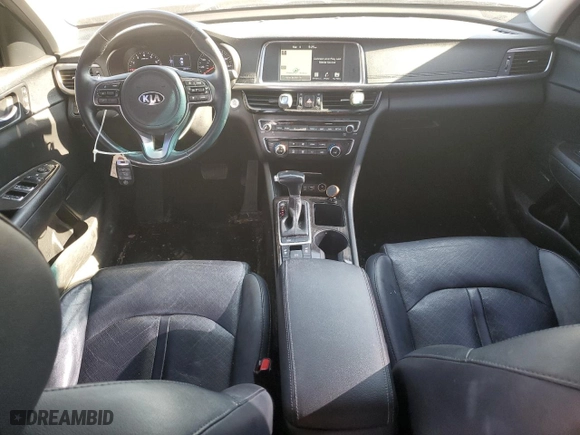 2018 Kia Optima EX with VIN 5XXGU4L30JG227298, listed as a Copart auction lot 47497265 with 126,706 mi miles and Salvage Title. Bid and sale history available at carsss.com. Image 8.
