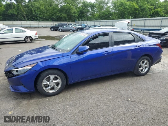 2023 Hyundai Elantra SE with VIN KMHLL4AG8PU610086, listed as a Copart auction lot 61338245 with 17,896 mi miles and Salvage title. Bid and sale history available at DreamBid. Image 1.