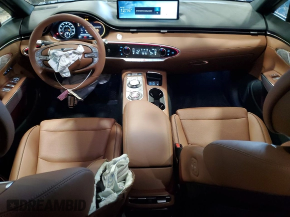 2025 Genesis GV70 2.5T with VIN 5NMMADTB5SH029029, listed as a Copart auction lot 56674305 with 2,959 mi miles and Salvage title. Bid and sale history available at DreamBid. Image 8.