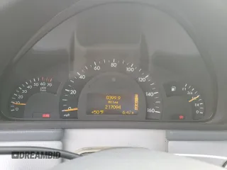 2004 Mercedes-Benz C 320 with VIN WDBRF64J24F545033, listed as a Copart auction lot 87768455 with 217,094 mi miles and Salvage Title. Bid and sale history available at DreamBid. Image 9.