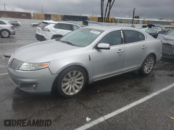2012 Lincoln MKS with VIN 1LNHL9DR5CG804793, listed as a Copart auction lot 48966795 with 111,097 mi miles and Clean Title. Bid and sale history available at DreamBid. Image 1.