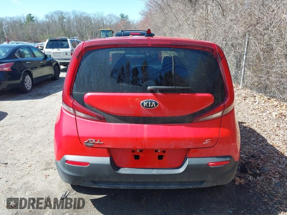 2020 Kia Soul X-Line with VIN KNDJ23AU5L7722321, listed as a IAAI auction lot 41877648 with 20,124 mi miles. Bid and sale history available at carsss.com. Image 16.
