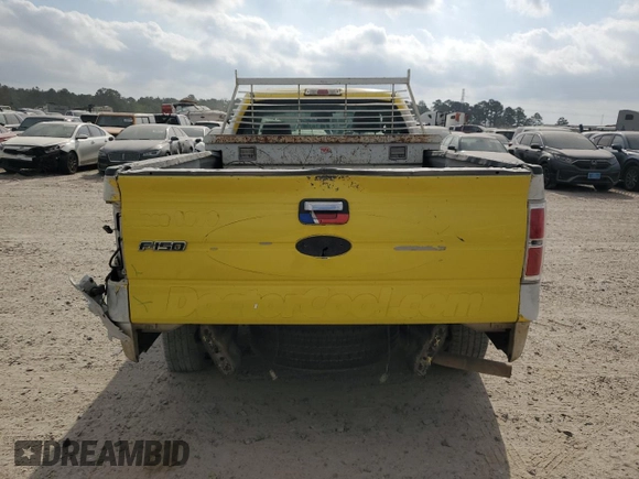 2013 Ford F-150 XL with VIN 1FTMF1CM4DKE06152, listed as a Copart auction lot 50077075 with 289,039 mi miles and Salvage Title. Bid and sale history available at carsss.com. Image 6.