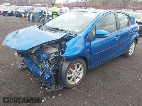 2014 Toyota Prius One with VIN JTDKDTB3XE1561717, listed as a IAAI auction lot 41899029 with 108,658 mi miles and . Bid and sale history available at DreamBid. Image 6.