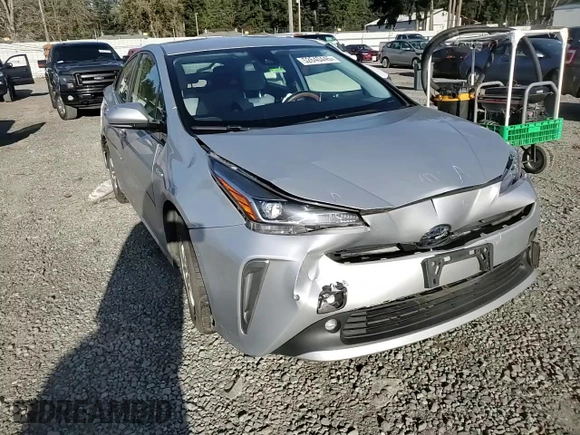 2019 Toyota Prius LE with VIN JTDL9RFU5K3004824, listed as a Copart auction lot 52640445 with 101,542 mi miles and Salvage Title. Bid and sale history available at DreamBid. Image 11.