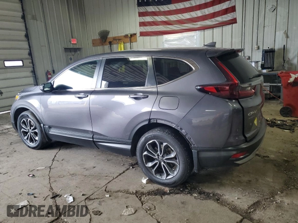 2021 Honda CR-V EX with VIN 5J6RW2H58ML004894, listed as a Copart auction lot 46391245 with 112,889 mi miles and Salvage Title. Bid and sale history available at carsss.com. Image 2.