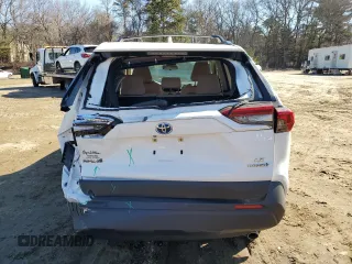 2023 Toyota RAV4 Hybrid LE with VIN JTMLWRFVXPD196941, listed as a Copart auction lot 48663485 with 23,759 mi miles and Salvage Title. Bid and sale history available at carsss.com. Image 6.