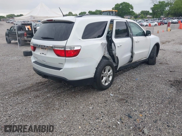 2013 Dodge Durango Crew with VIN 1C4RDJDGXDC693933, listed as a IAAI auction lot 42201796 with 169,051 mi miles and . Bid and sale history available at DreamBid. Image 4.