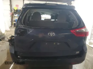 2020 Toyota Sienna LE with VIN 5TDJZ3DC5LS240162, listed as a Copart auction lot 87418854 with Not provided miles and Salvage title. Bid and sale history available at DreamBid. Image 6.