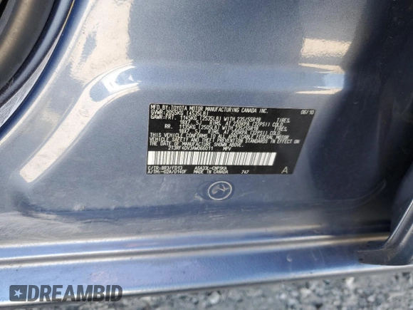 2010 Toyota RAV4 Sport with VIN 2T3RF4DV3AW066011, listed as a Copart auction lot 47406395 with 135,765 mi miles and Salvage Title. Bid and sale history available at carsss.com. Image 13.