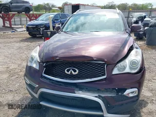 2017 Infiniti QX50 with VIN JN1BJ0RP4HM385690, listed as a IAAI auction lot 42027537 with 155,410 mi miles. Bid and sale history available at carsss.com. Image 6.