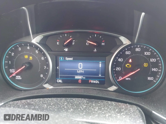 2020 Chevrolet Equinox LT with VIN 2GNAXUEV6L6220600, listed as a IAAI auction lot 42181262 with 26,887 mi miles and . Bid and sale history available at DreamBid. Image 7.