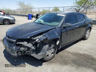 2010 Dodge Avenger SXT with VIN 1B3CC4FB0AN121475, listed as a Copart auction lot 60661225 with 165,497 mi miles and Salvage title. Bid and sale history available at DreamBid. Image 1.
