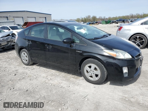 2011 Toyota Prius I with VIN JTDKN3DU6B0311122, listed as a Copart auction lot 51510715 with 252,654 mi miles and Clean Title. Bid and sale history available at carsss.com. Image 4.