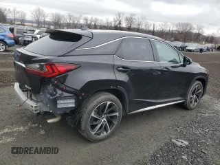 2018 Lexus RX with VIN 2T2BZMCAXJC141171, listed as a Copart auction lot 51081735 with 14,910 mi miles and Salvage Title. Bid and sale history available at carsss.com. Image 3.