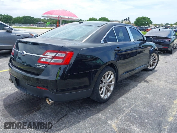 2013 Ford Taurus Limited with VIN 1FAHP2F84DG220283, listed as a IAAI auction lot 40045974 with 155,409 mi miles and . Bid and sale history available at DreamBid. Image 13.