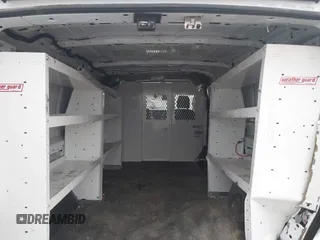 2023 Ford Transit Cargo with VIN 1FTYE1Y82PKB92413, listed as a IAAI auction lot 41702808 with 20,144 mi miles and . Bid and sale history available at DreamBid. Image 8.